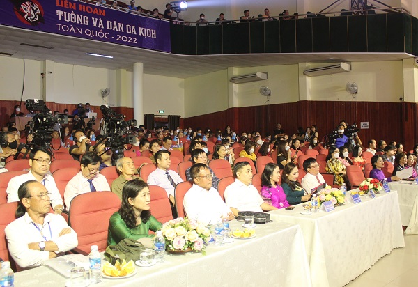 Liên hoan Tuồng và Dân ca kịch toàn quốc năm 2022 đã khai màn